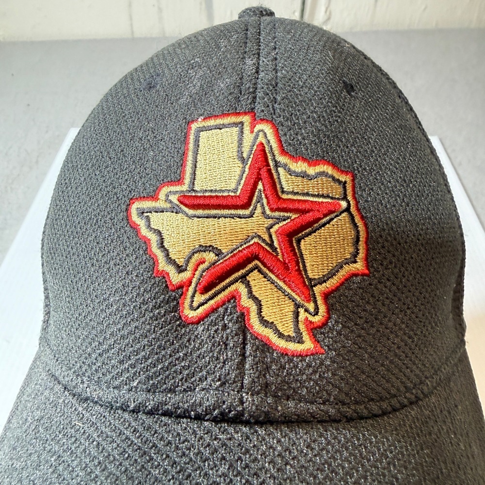 MLB Houston Astros Baseball Cap Unisex OS Black Good Texas Star Logo Hat - Picture 5 of 11